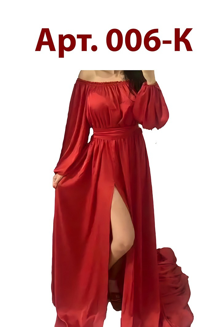 Летящее красное платье напрокат на фотосессию на Байкал