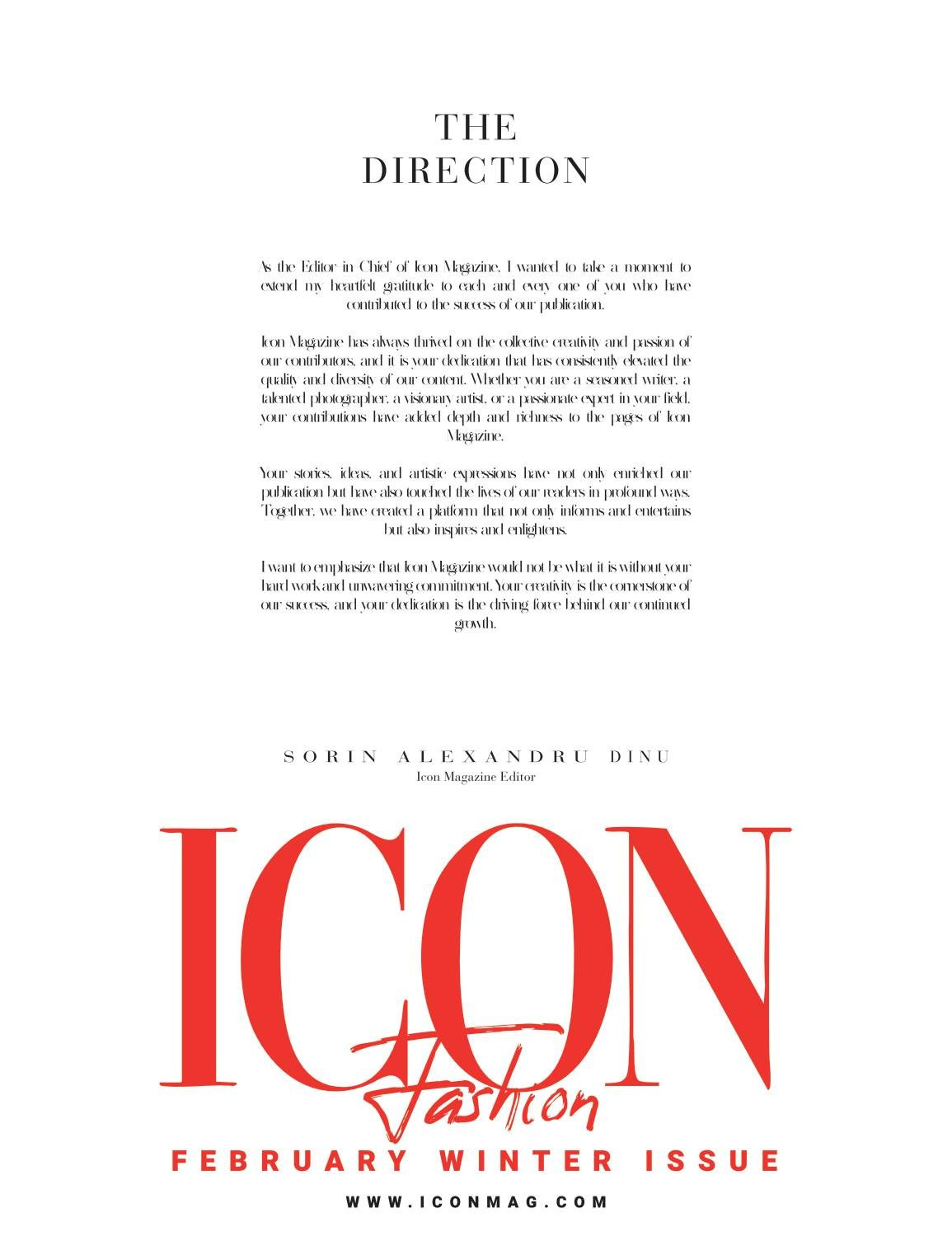 Model magazine ICON, Spain. Светлана Фатьянова