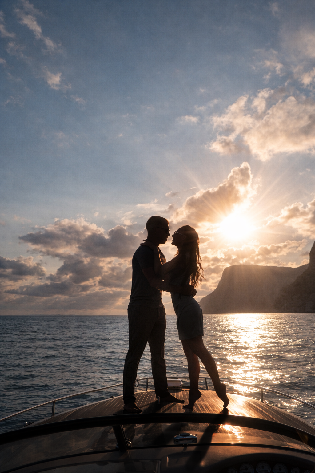 Фотосессия на катере Lamborghini в Балаклаве | Фотограф Илья Желдак. Свадебный фотограф и видеограф в Крыму! Ваш день будет незабываемым!