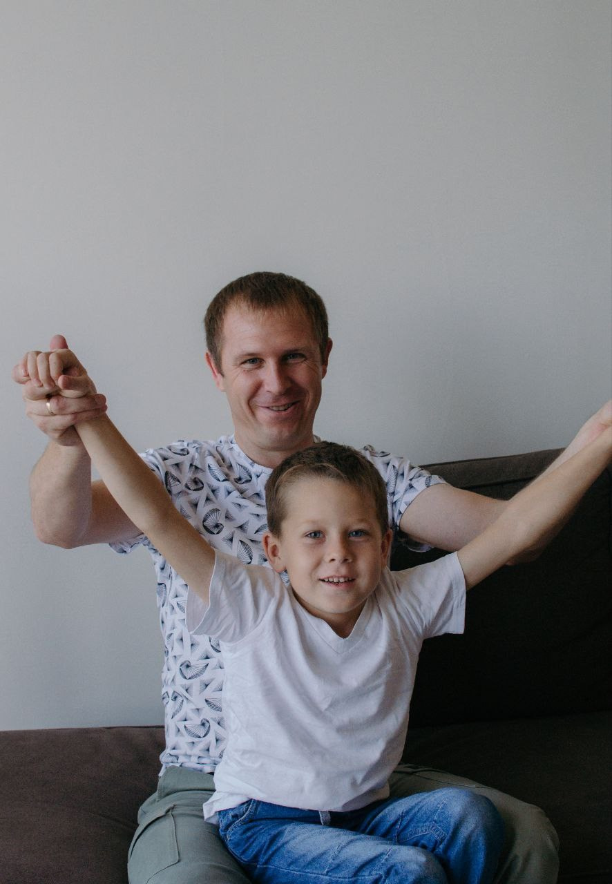 Студийные семейные съемки. Семейный фотограф в Новосибирске Юрк Виктория