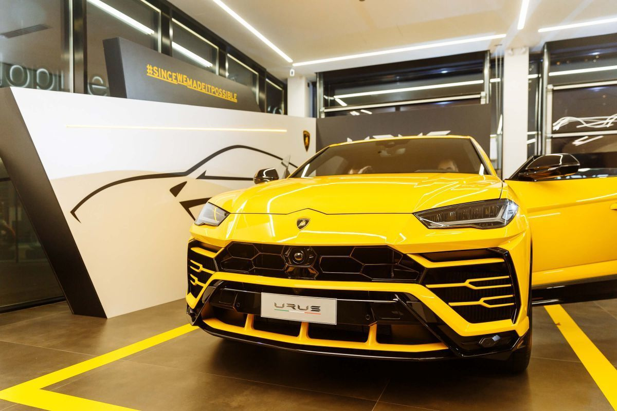 Презентация Lamborghini Urus в Санкт-Петербурге