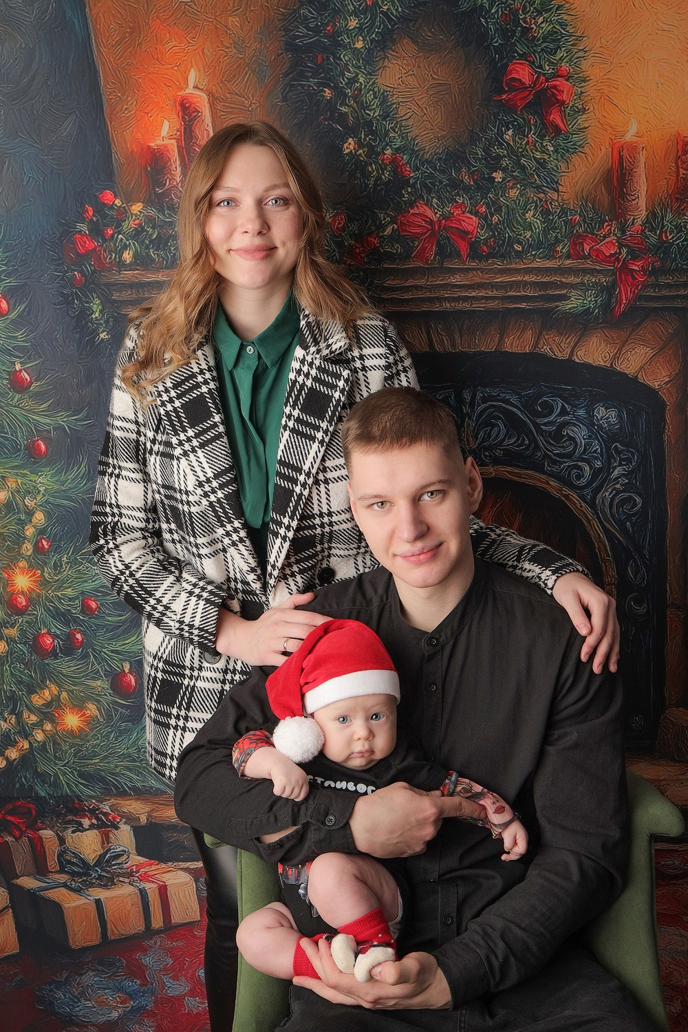 Алексей — Первый год!. Фотограф новорожденных в Новокузнецке Анна Горошникова