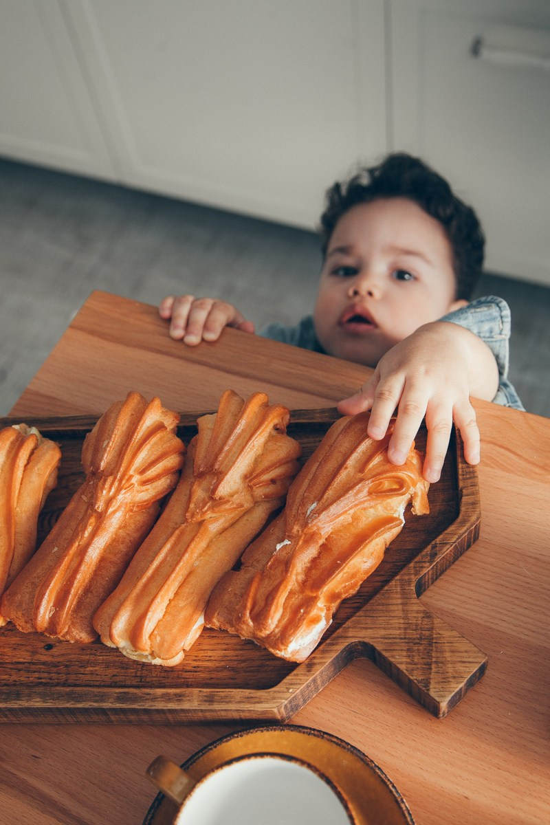 Съемка для пекарни