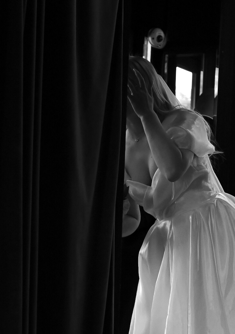 Black and white film. <3