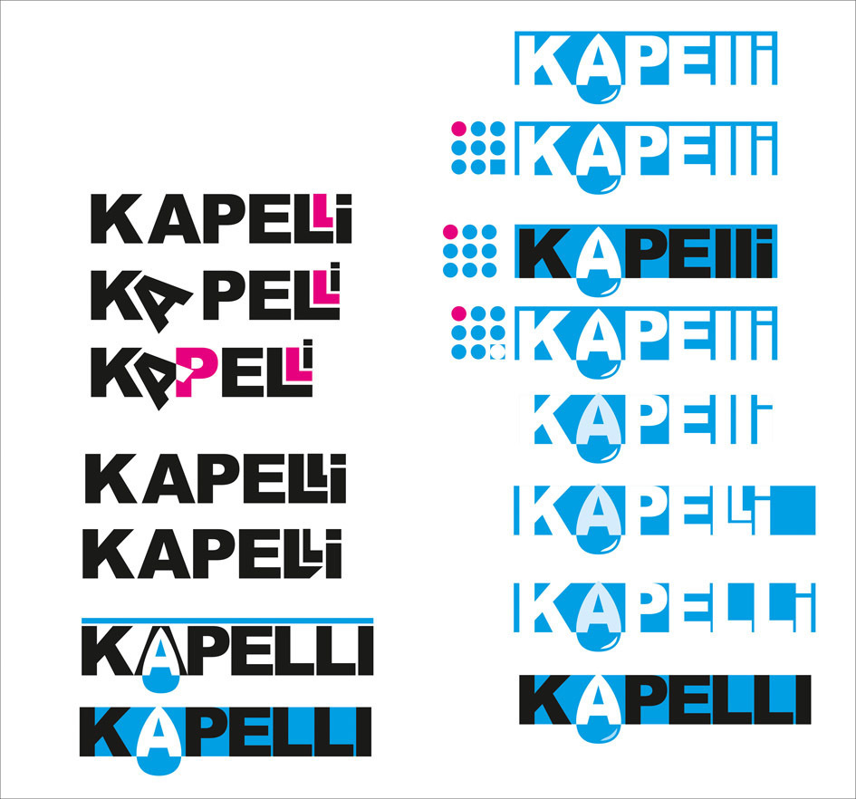 Logo development and typeface design. Max Matvich and Victoria Basova are professionals in their field