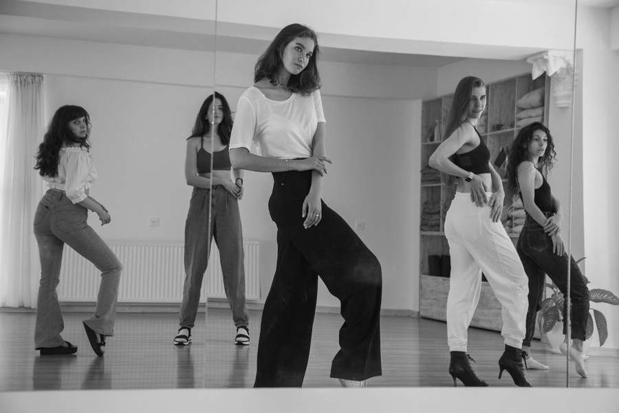 Demonstration in the studio