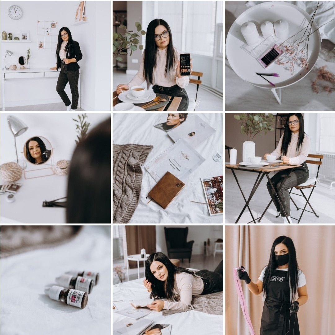 Съемка контента для бьюти мастера. Свадебный и семейный фотограф в Красноярске Виктория Тимонина