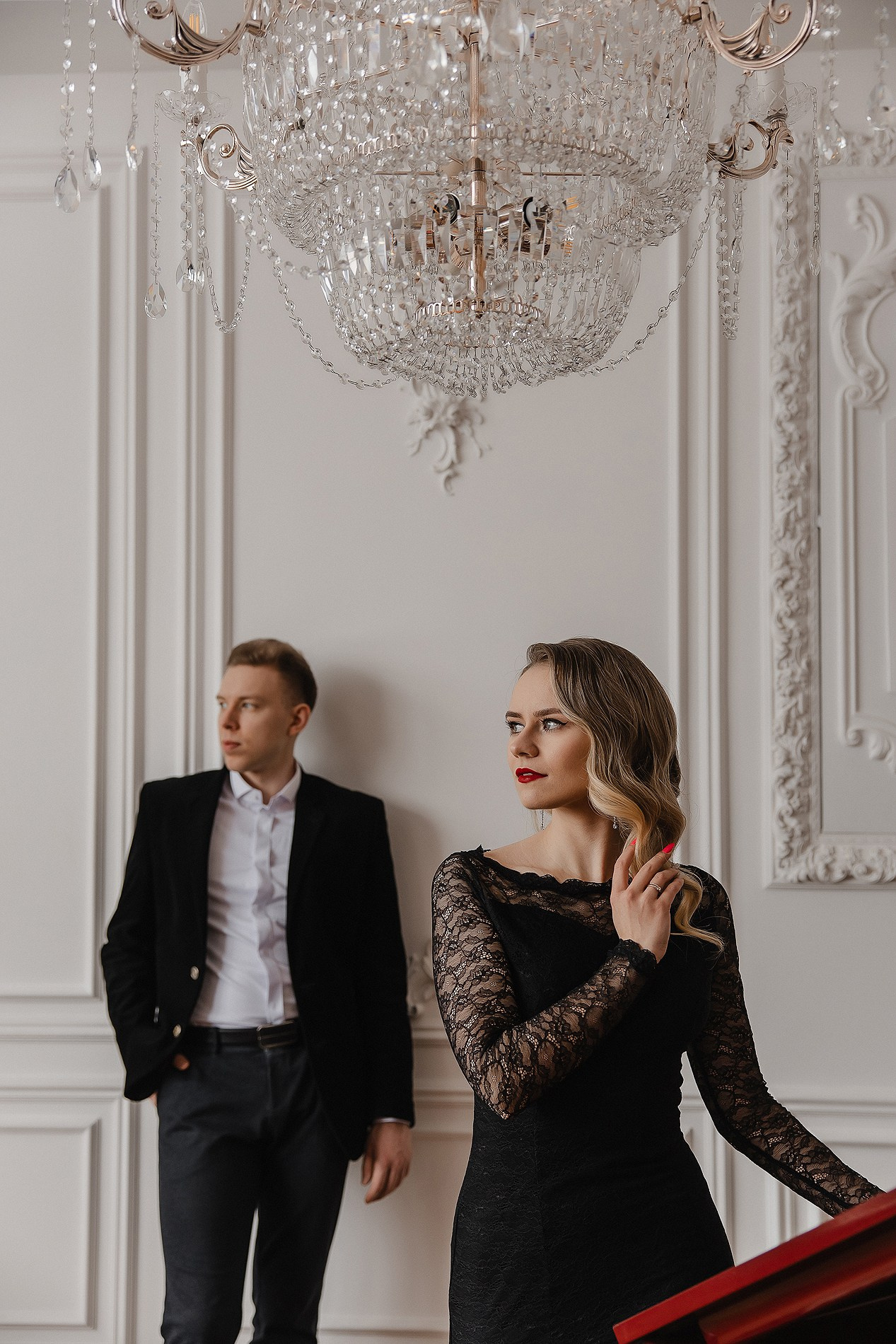 Love story в студии. Фотограф Олеся Жомер