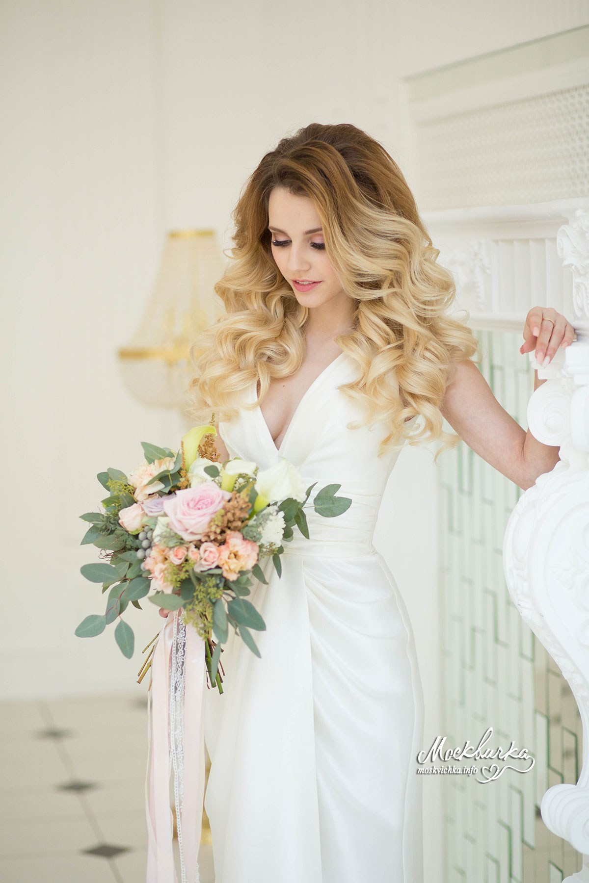 Свадебные образы. Прически и макияж на свадьбу, фотосессию, корпоратив от стилиста Кандаловой Елены в Москве, Домодедово