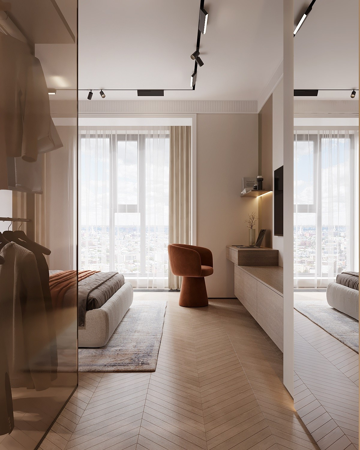 ЖК Скай хаус 4. Дизайн интерьера в Москве