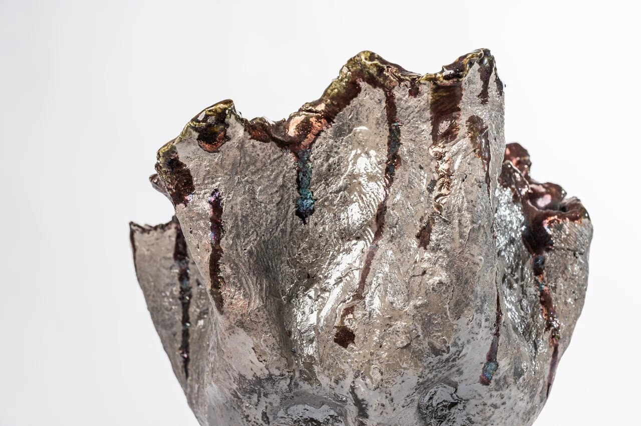 Ваза «Огонь внутри». Арт-керамика Катерины Жизневской