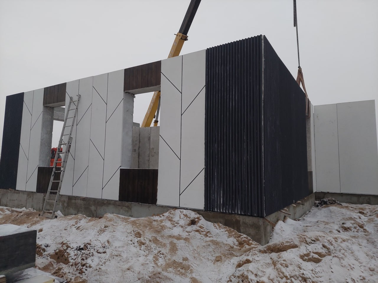 Быстровозводимые дома: Домокомплект БыстроДом 155: Воронежская область. БыстроДом — капитальный дом за 7 дней!