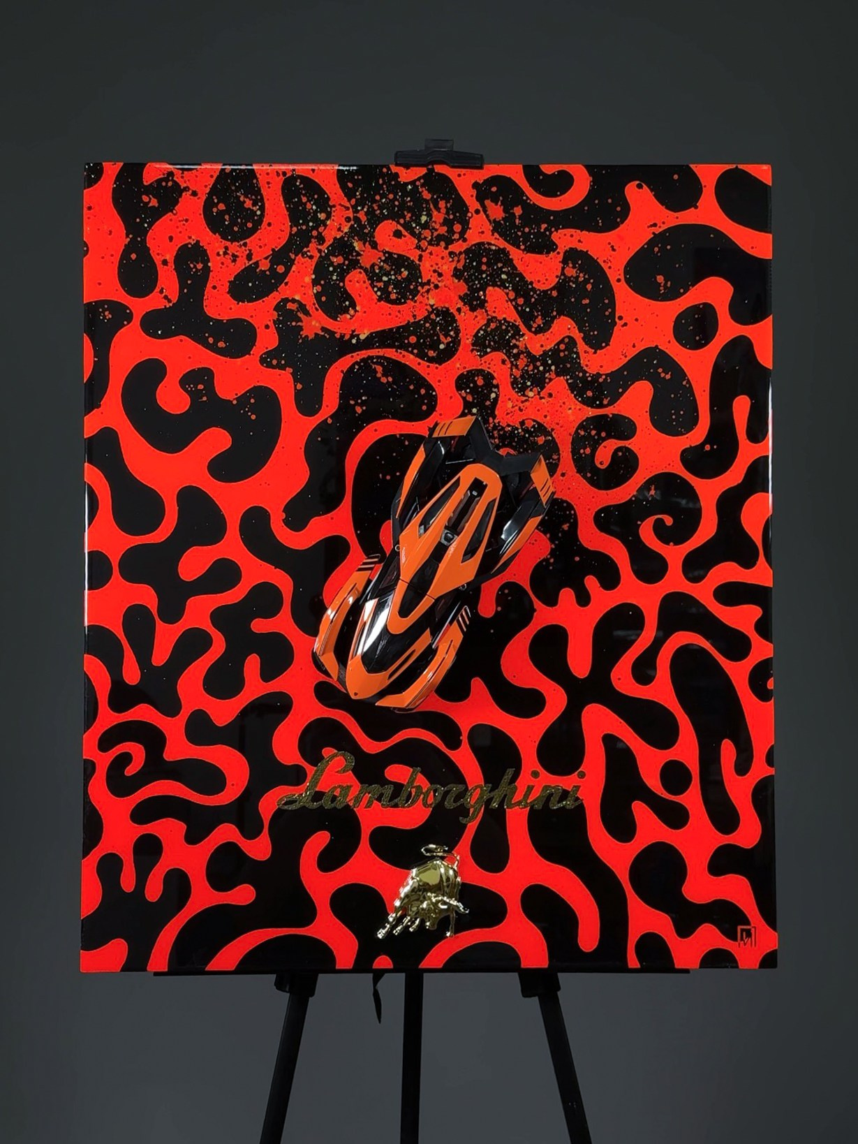 Картины с машиной. Художественная мастерская ANIG Studio