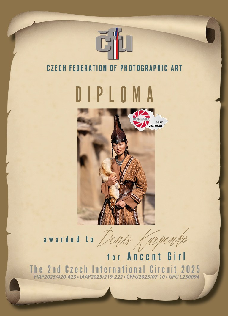 Достижения и дипломы. Сайт Алматинского НЮ АРТ, будуар и фэшн фотографа Дениса Карпенко