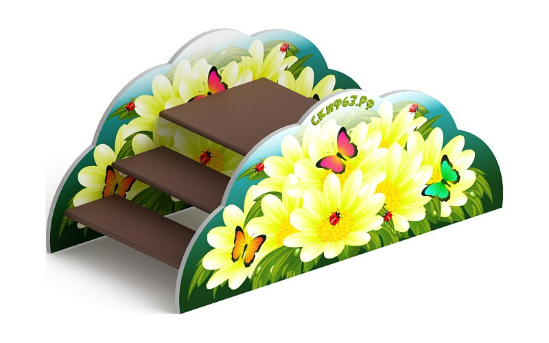 Лаз Лукоморье - СО 1.10.02 Габариты (ШхДхВ): 1220x600x530 Зона безопасности, мм: 3220х2640