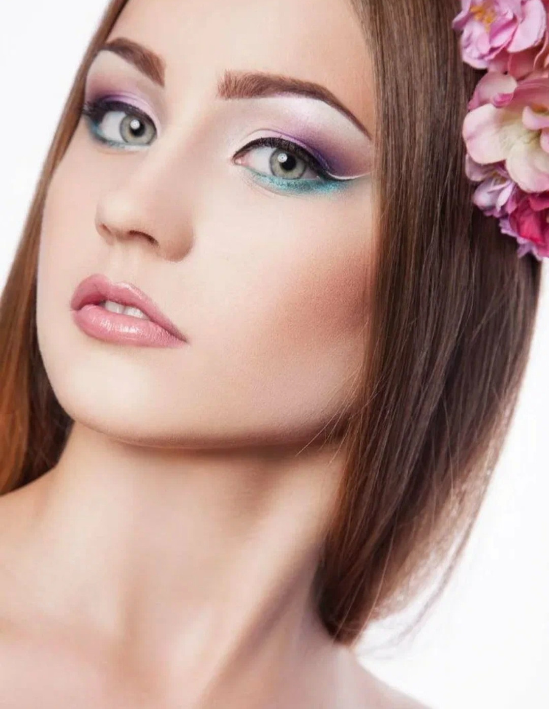 Цветной макияж