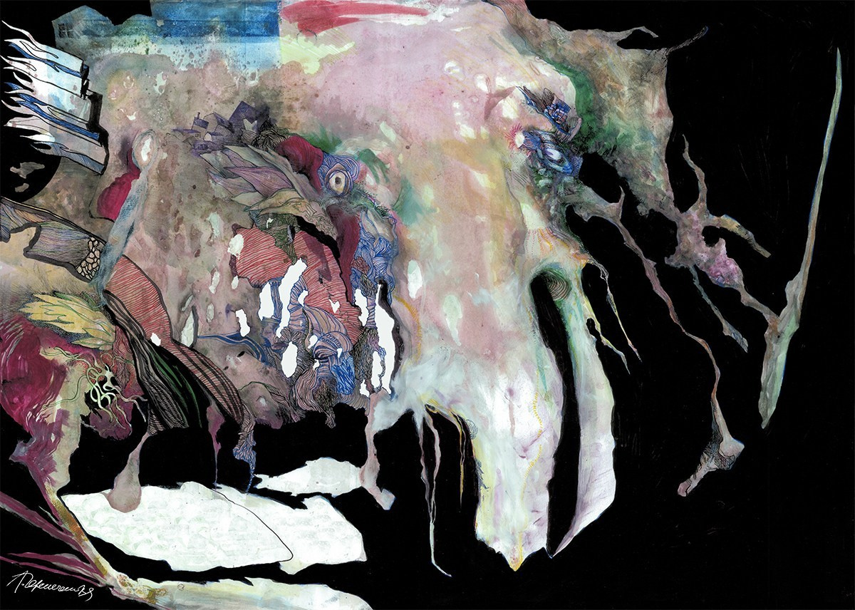 Монотипии. Художник Перепечėнова-Феофанова Анна