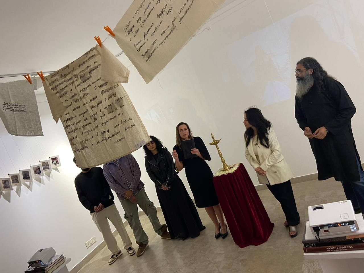 Групповая выставка DARK MATTER, 07-17.12.2024 галерея ONKAF, в Нью-Дели. Лера Круглова