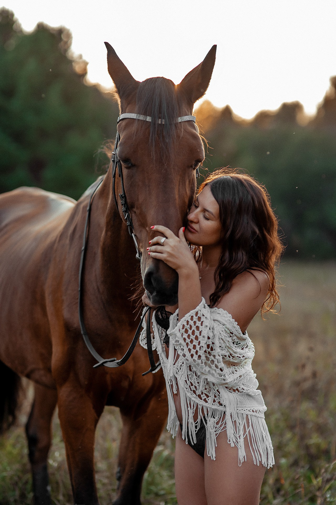 Фотосессия с лошадью. Семейный и женский фотограф Екатеринбург • Елена Москаленко