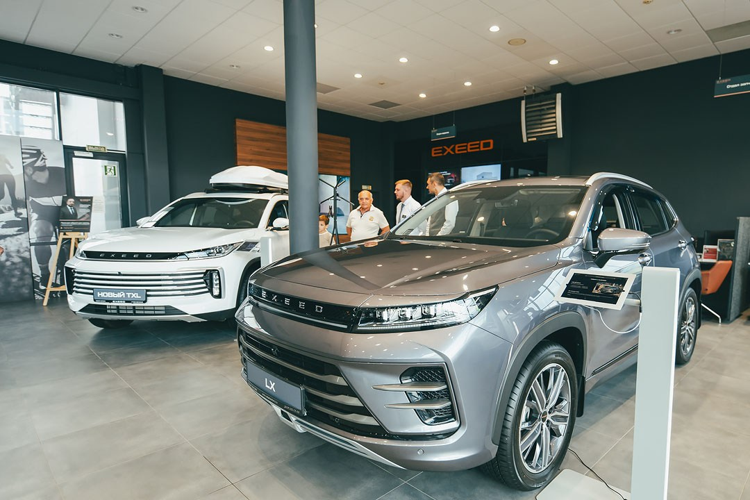 EXEED EXLANTIX ET Презентация в «SOKOL MOTORS»