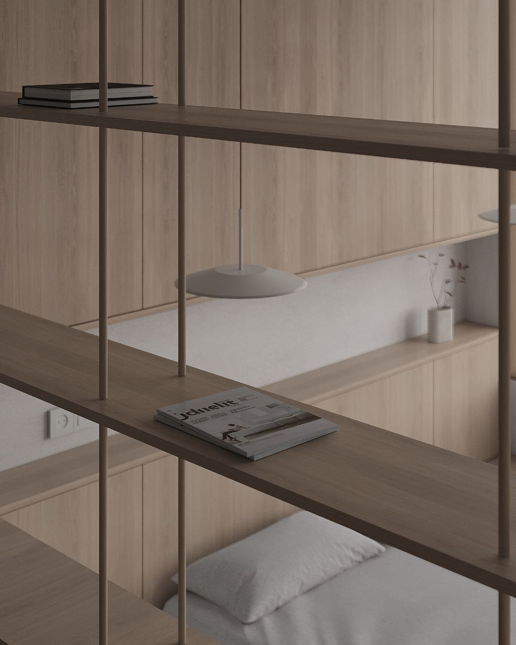 АС | Спальные комнаты в стиле джапанди. Главная