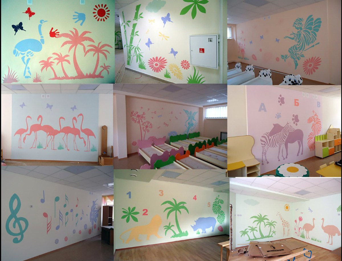 Роспись стен. Пейзажи