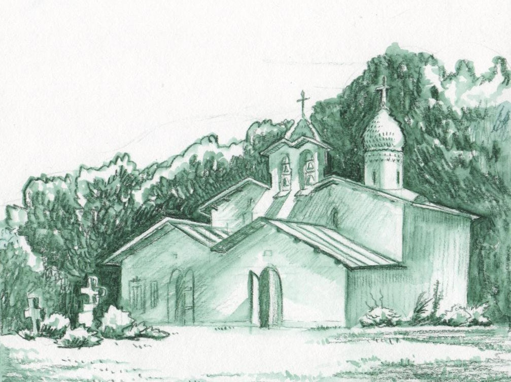 Графика — архитектура. Динара Байгельдина — Графический дизайнер и художник-иллюстратор