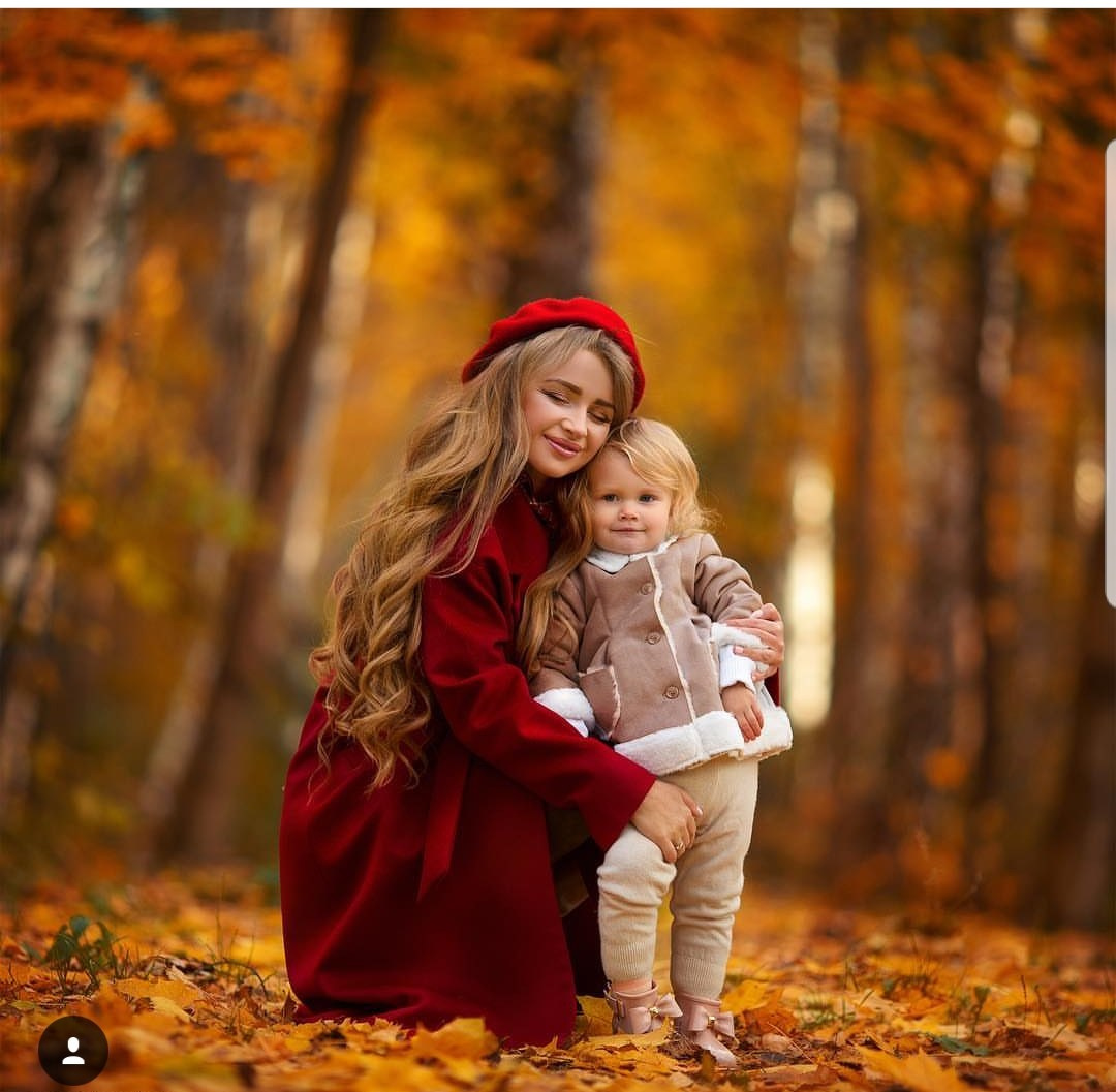 Мама с детьми