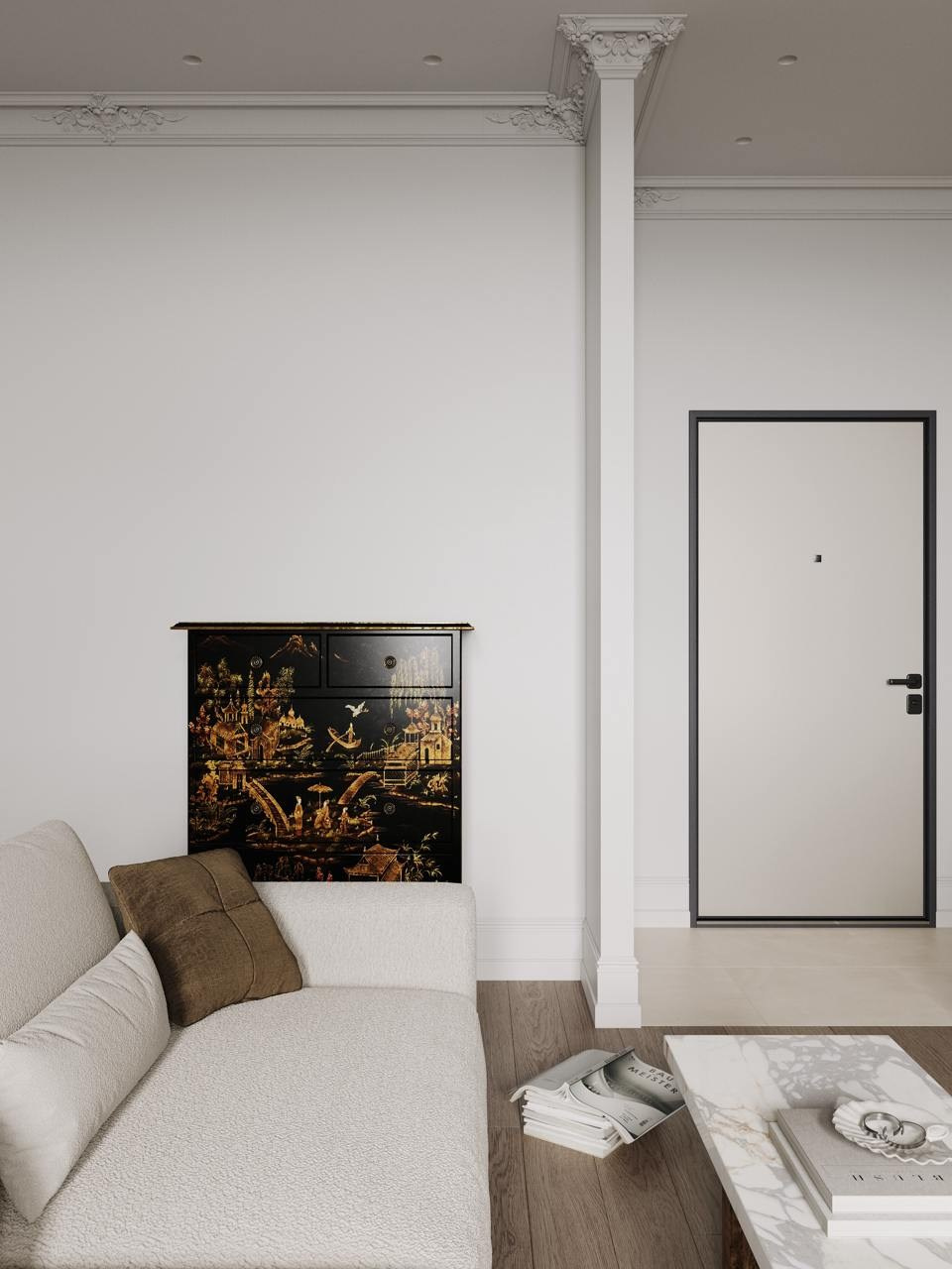 ЖK Настоящее — 80 м². КОМНАТА АИСТА дизайн-бюро | AIST ROOM design bureau