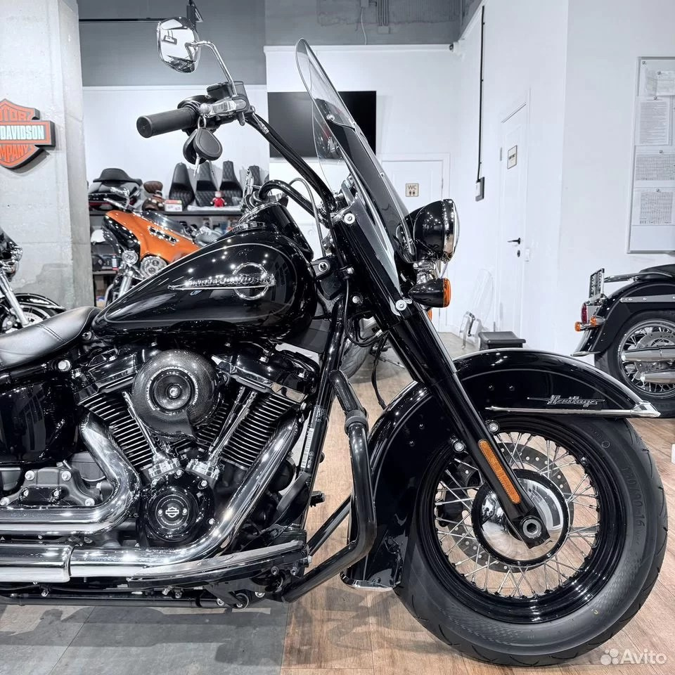 2018 Heritаgе Вlack Editiоn. Hello Davidson, Москва. Только хорошие мотоциклы…