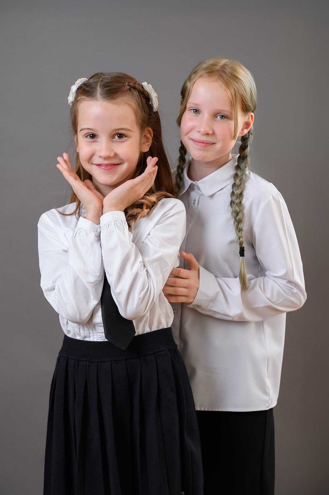 Школьная фотосъемка для выпускного альбома 4 класса. Выпускные альбомы Искитим Бердск Новосибирск