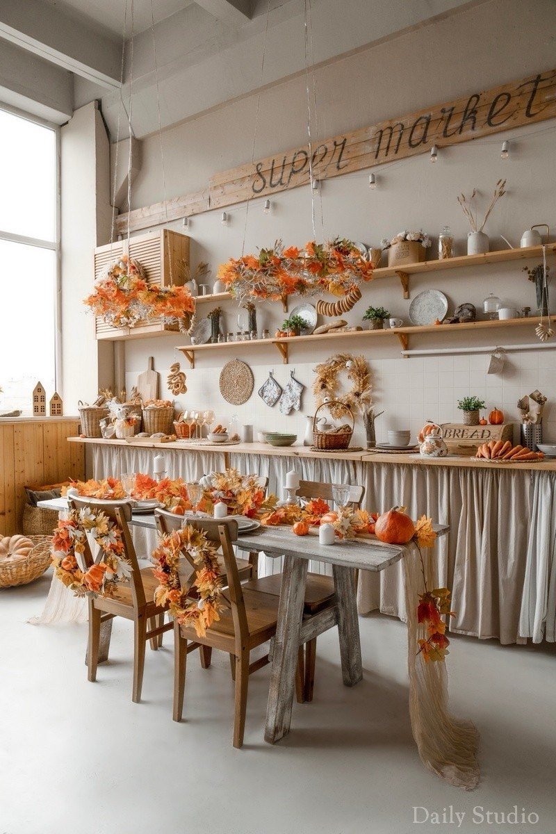 Осенняя фотосессия с кроликами в фотостудии. Фотограф в Санкт-Петербурге, Анна Скворцова