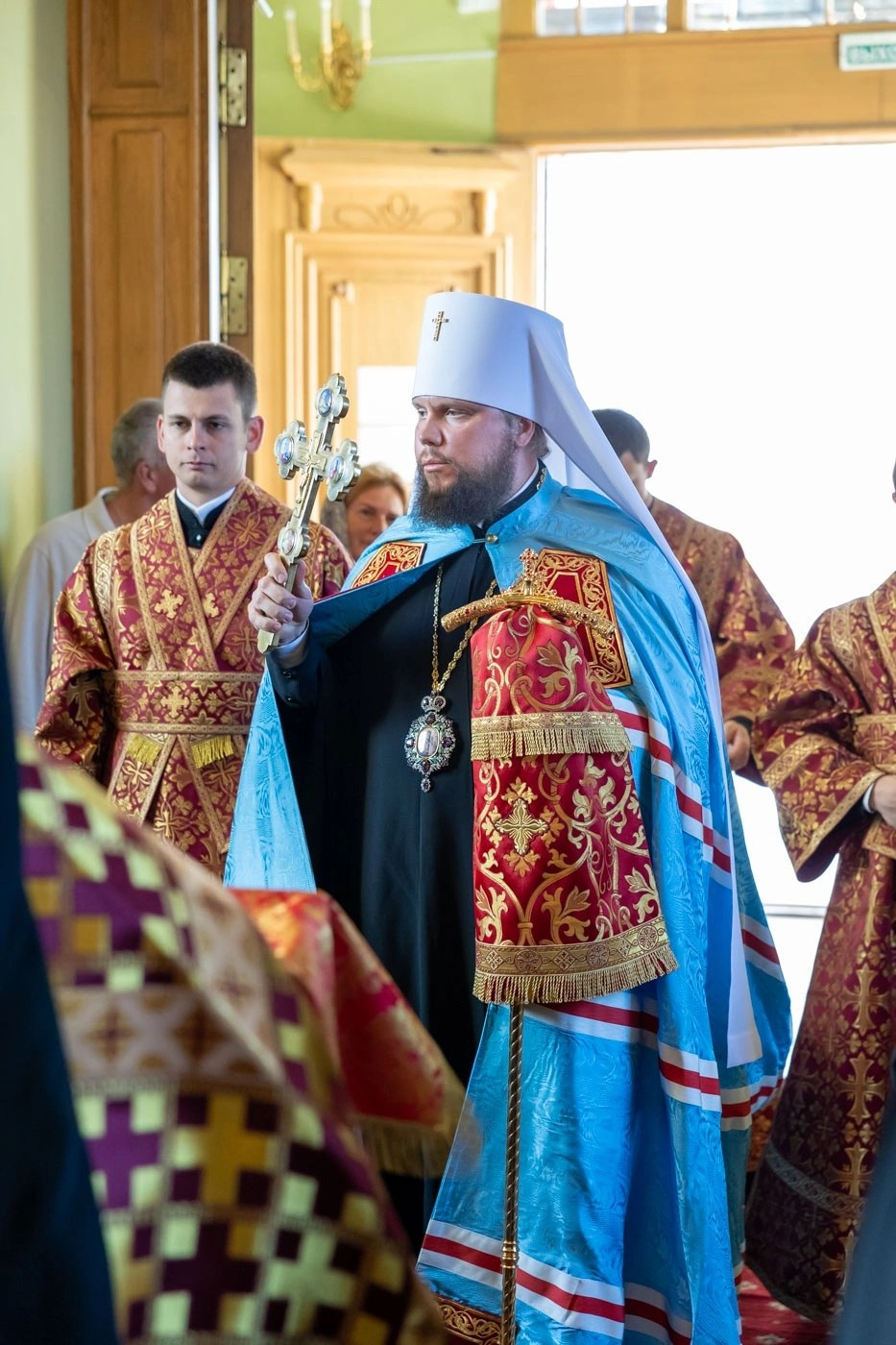 В КАНУН СОБОРА САРАТОВСКИХ СВЯТЫХ СОВЕРШЕНО СОБОРНОЕ АРХИЕРЕЙСКОЕ БОГОСЛУЖЕНИЕ. Саратовское Северо-Западное благочиние