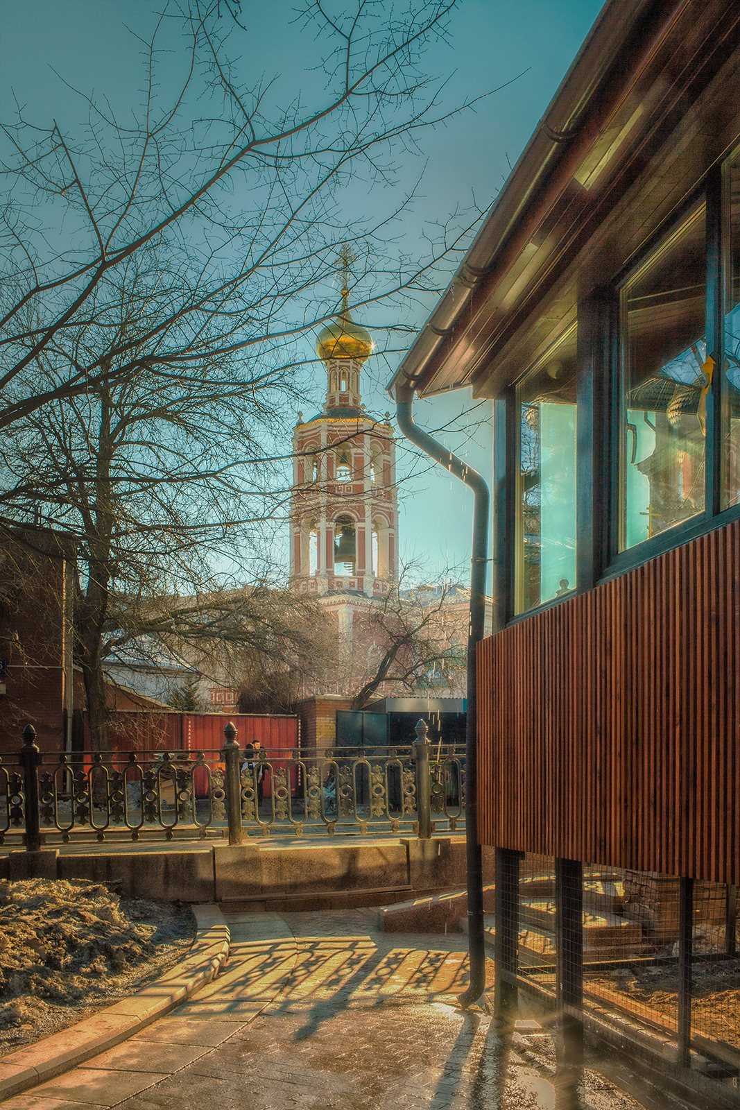 Cities in FINE ART style. Reportage, architectural, fine art photographer Lena Melnikova in Moscow