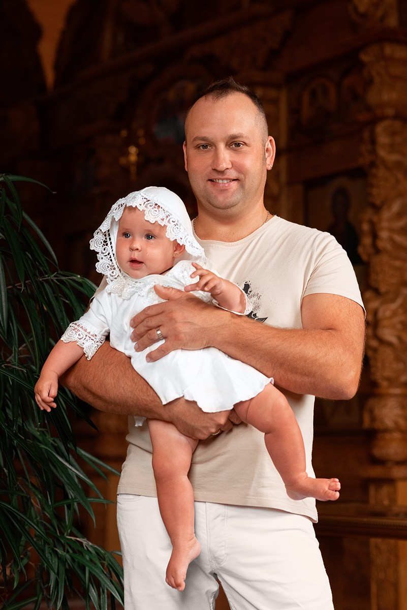 Крещение Софии в хр.Георгия Победоносца в Смиловичах. Семейный фотограф на выписку из роддома и крещение Минск Настя Гришук