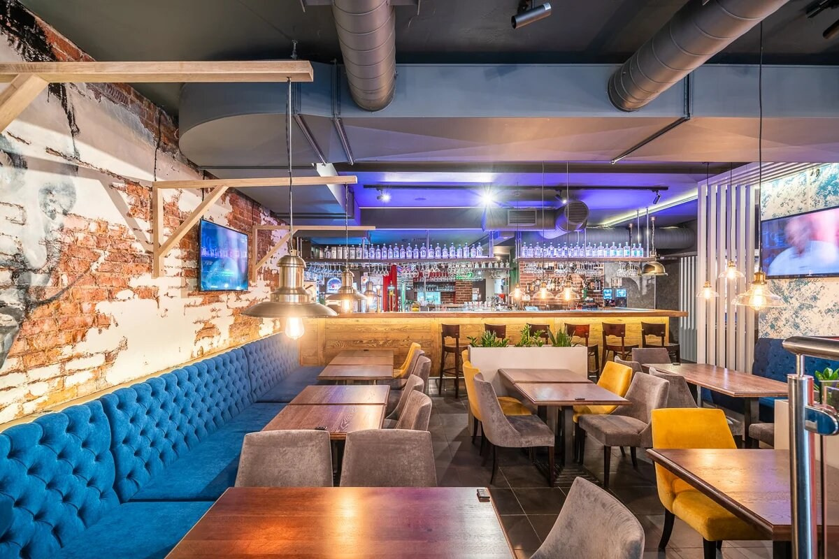 Ресторан-бар «Дали» г. Санкт-Петербург. Батракова Наталья дизайнер интерьеров Санкт-Петербург Москва Архангель