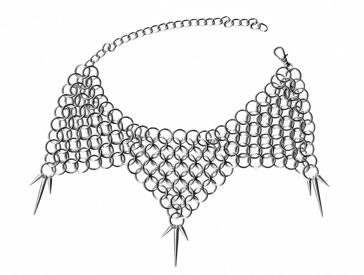 Чокеры из кольчуги. Украшения из кольчуги в Москве Соня Спросонья