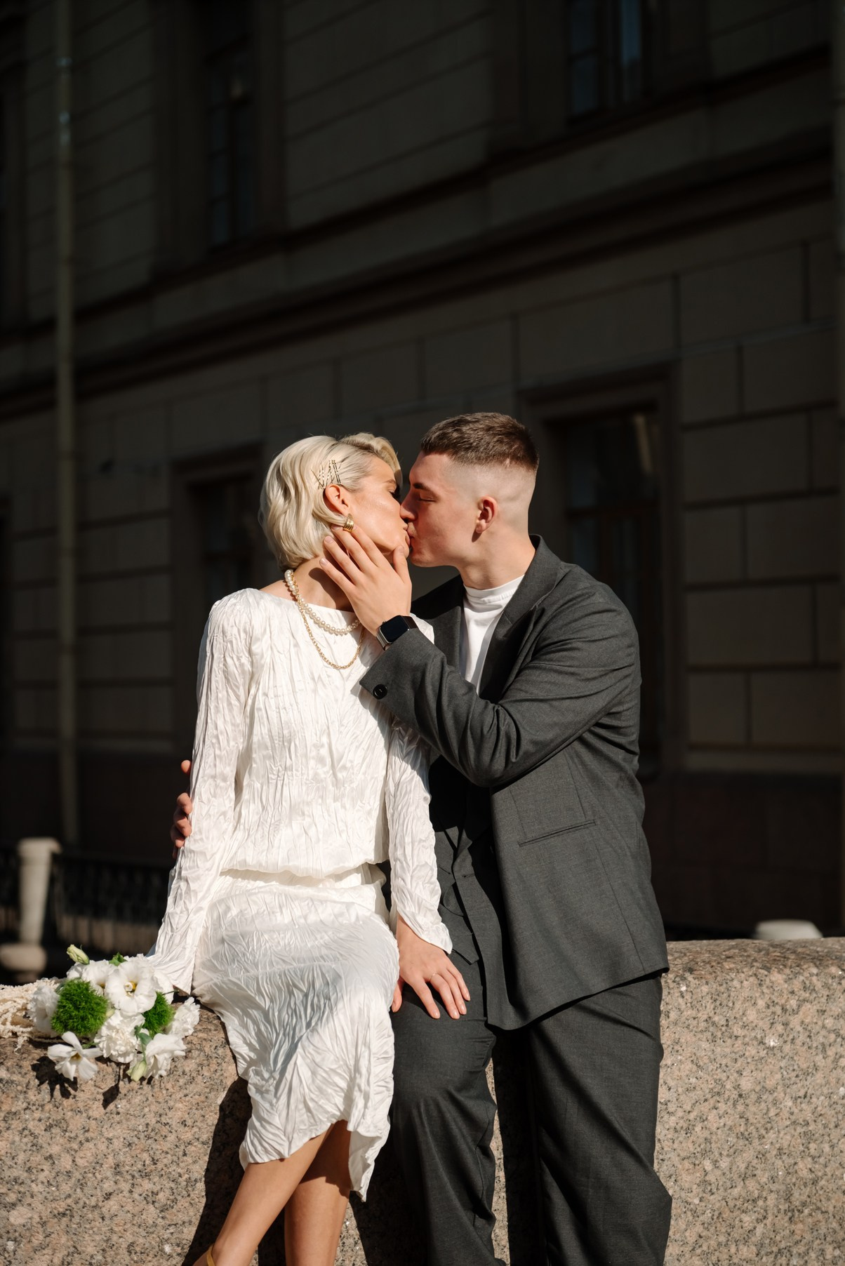 Прогулка у Атланов. Свадебный и сеейный фотограф в Санкт-Петербурге Елена Худякова