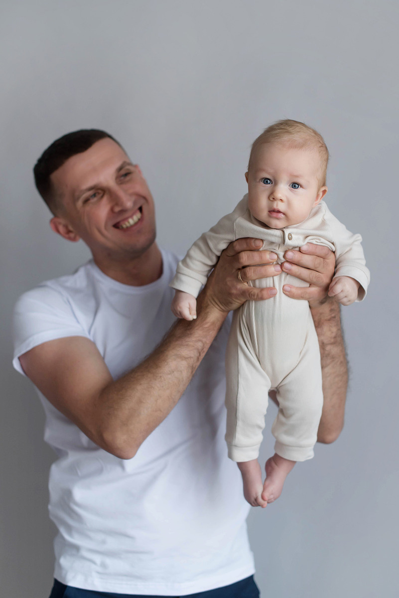 Миша 4 месяца. Фотограф новорожденных Елена Панова