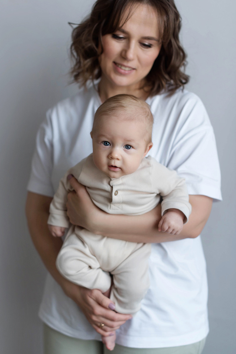 Миша 4 месяца. Фотограф новорожденных Елена Панова