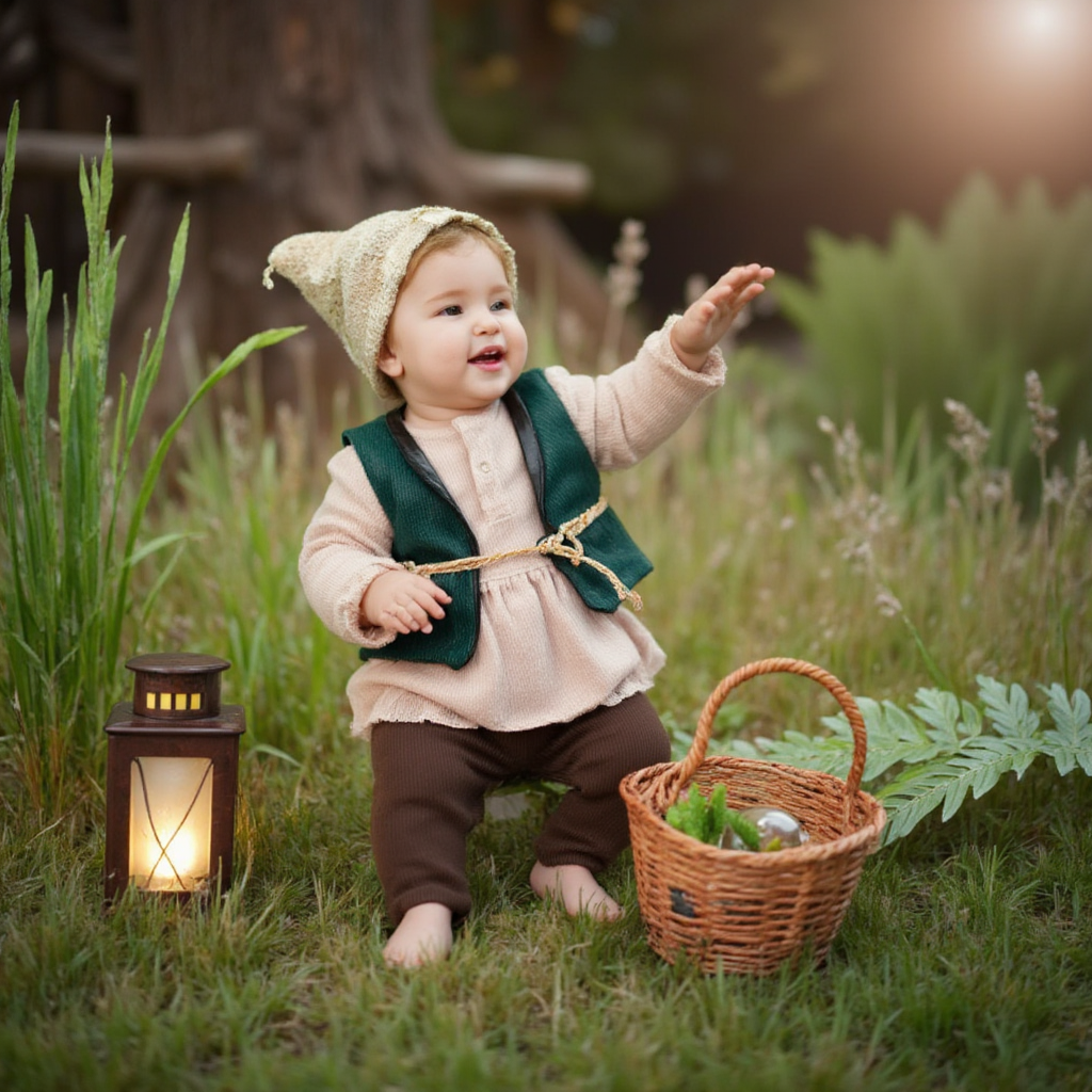 Фотосессия в Сказочном Лесу. Детская Фотостудия ГОДОВАСИКИ в Санкт-Петербурге фотосесия на годик