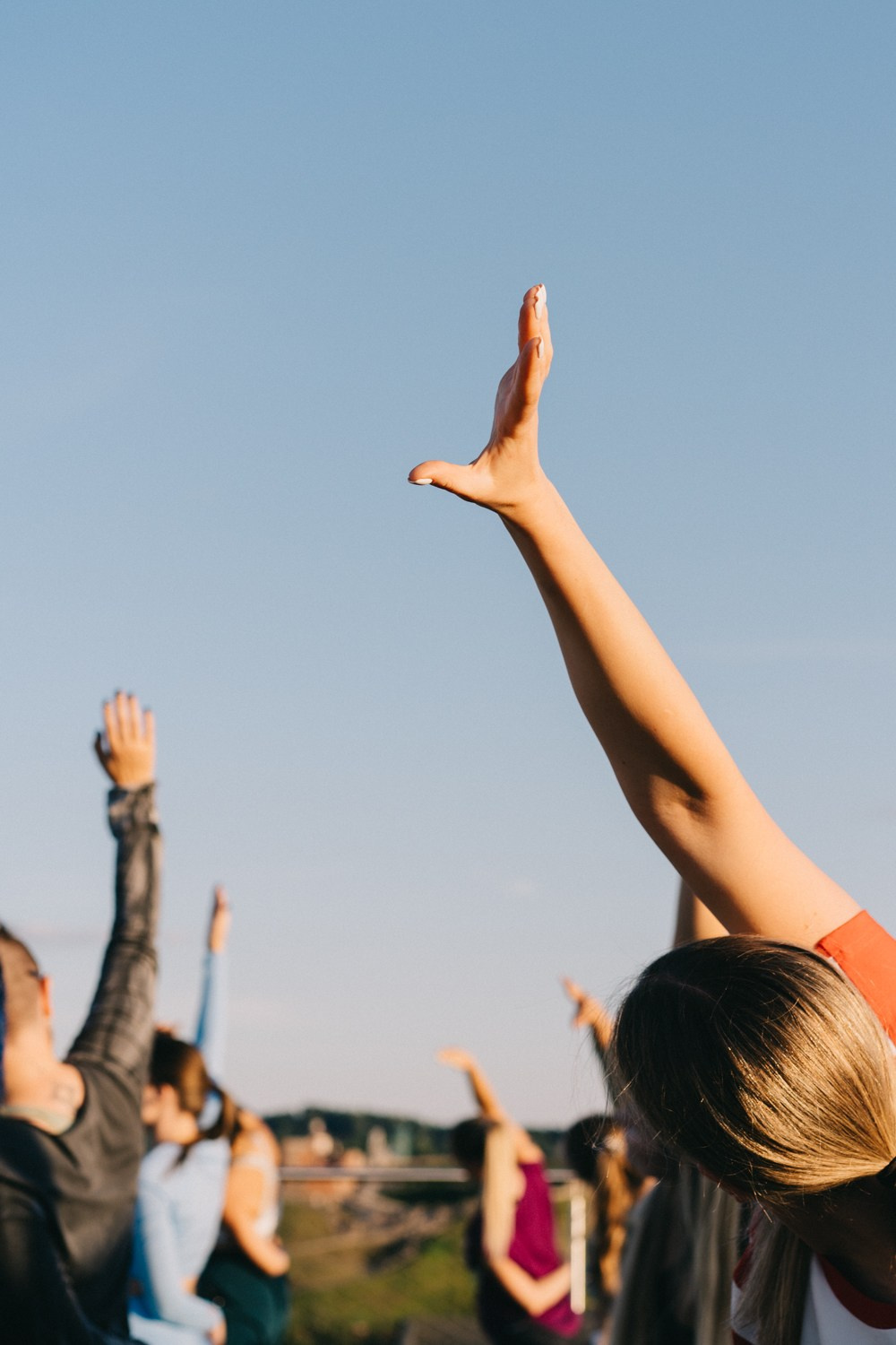 Summer Yoga Rave. Photographer in Vilnius