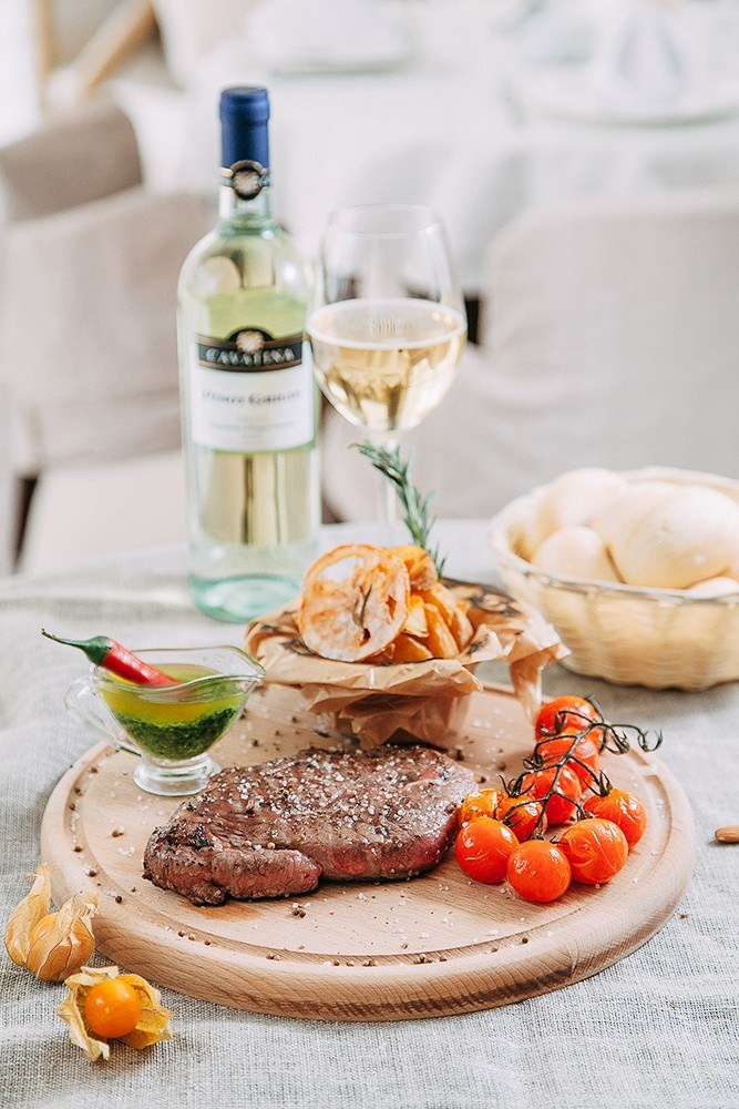 Съемка для ресторана "Визави"