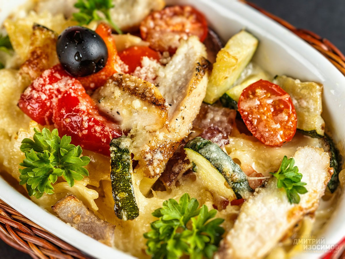 Съёмка блюд для меню