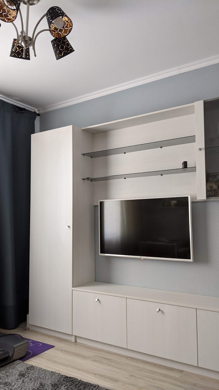 Янино-1 42кв.м, с фото. Дизайнер интерьеров Olala interior design