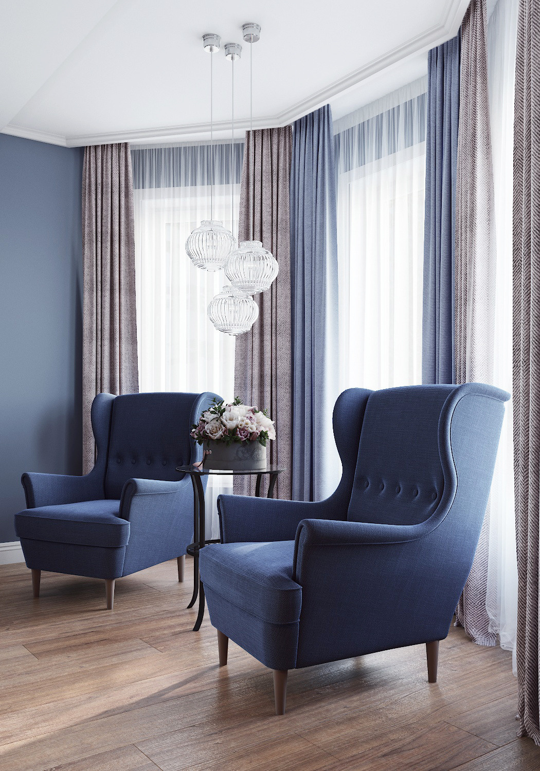 Загородный дом 300кв.м, с фото. Дизайнер интерьеров Olala interior design