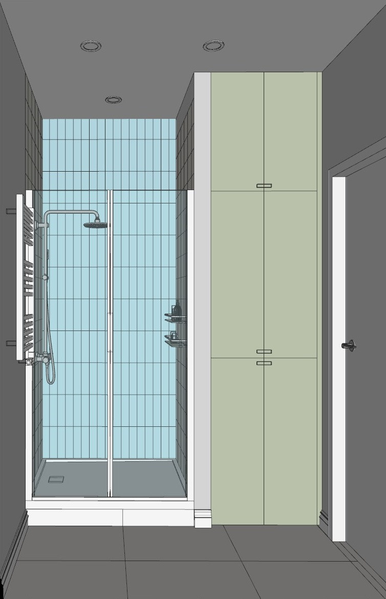 «На набережной» 37кв.м, фото. Дизайнер интерьеров Olala interior design