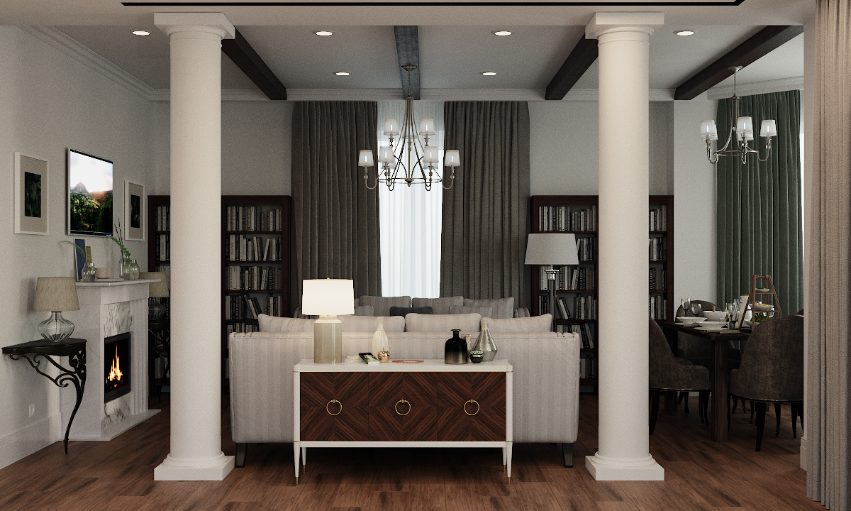 Загородный дом 300кв.м, с фото. Дизайнер интерьеров Olala interior design