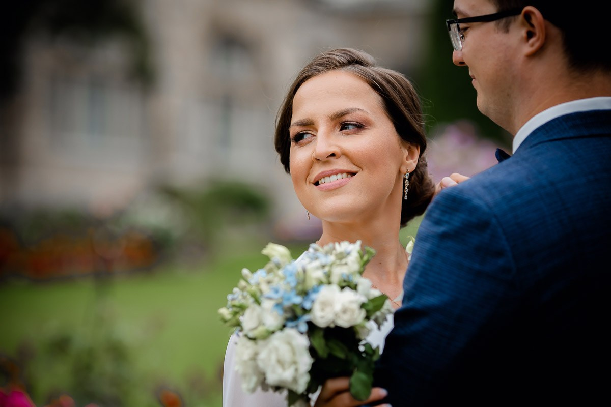 Жених и невеста. Екатерининский парк в Пушкине.