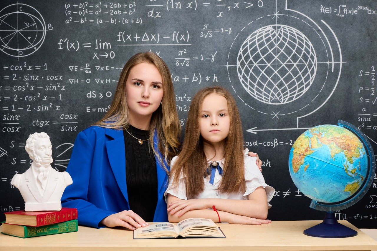 Виньетка для начальной школы в Сызрани. Школьный фотограф, выпускные альбомы